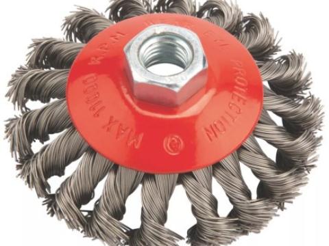 Drótcsiszoló körkefe M14, 100mm Extol Craft Drótcsiszoló körkefe M14, 100mm Extol Craft