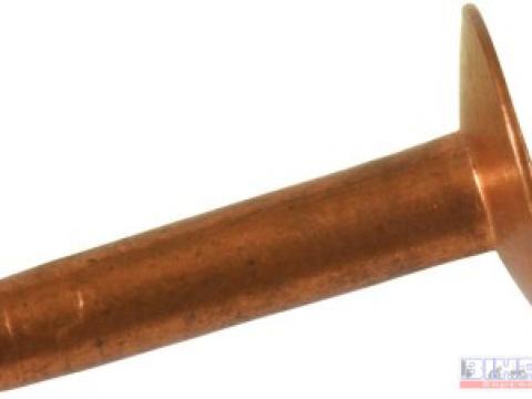 Szegecs 4x16 süllyesztett fejű RÉZ Szegecs 4x16 süllyesztett fejű RÉZ