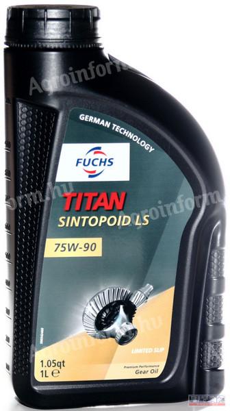 FUCHS Titan Sintopoid LS 75W-90 hajtóműolaj; 1 liter