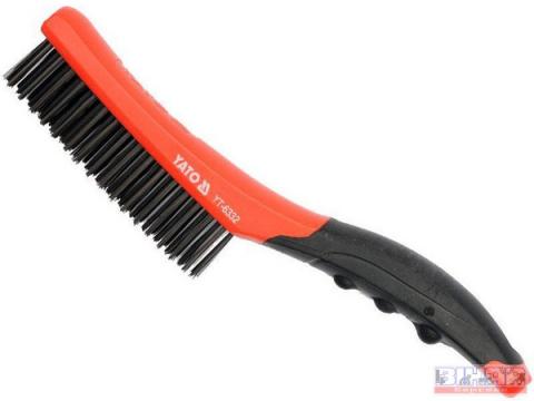 Drótkefe műanyag 4 soros 260mm Drótkefe műanyag 4 soros 260mm