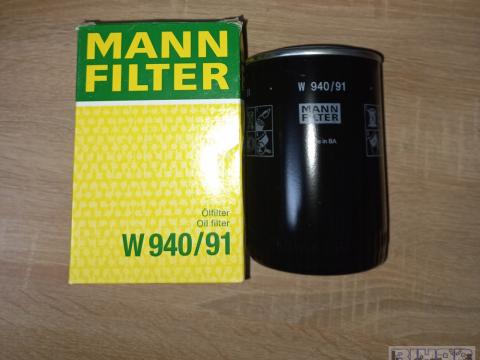 Olajszűrő W- 940/91 Mann-Filter