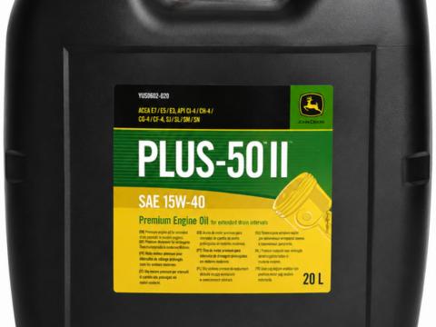 John Deere PLUS-50II 15W-40 motorolaj 20 liter John Deere PLUS-50II 15W-40 motorolaj 20 liter