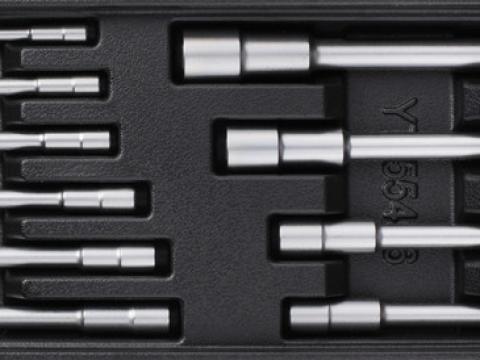 Csőkulcs készlet 7-19 hajlított, 10 részes Csőkulcs készlet 7-19 hajlított, 10 részes