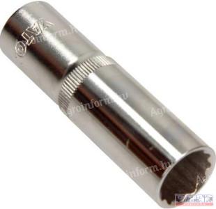 Dugókulcsfej 1/2&amp;#34; 17mm 12 lapú hosszított