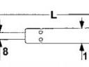 Ablakteleszkóp 260mm 250Nm