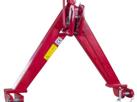 Vontató háromszög Cat2. erősített kivitel