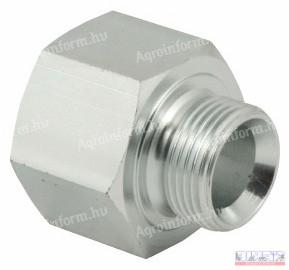 Manométer csatlakozó 1/2&quot;-22x1,5 BK