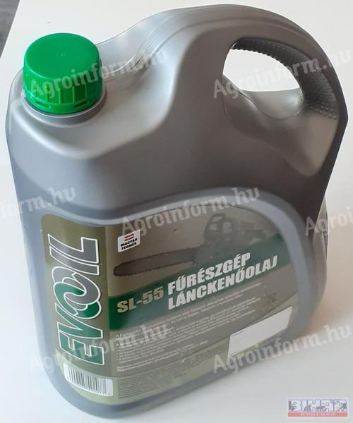 Fűrészlánckenő olaj 5 liter Evooil (LM)
