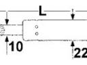 Ablakteleszkóp 430mm 985Nm