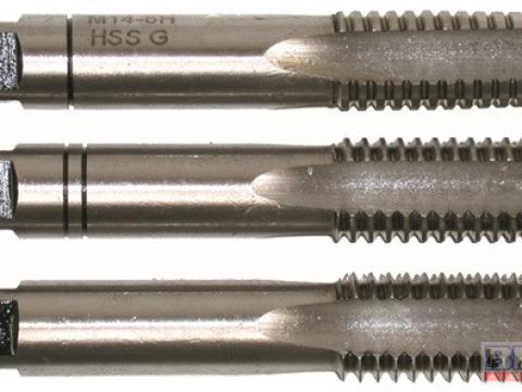 Menetfúró (kézi) M12 (3db) Förch Menetfúró (kézi) M12 (3db) Förch