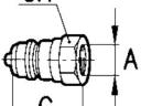 Gyorscsatlakozó 3/4&quot; dugó belső menetes