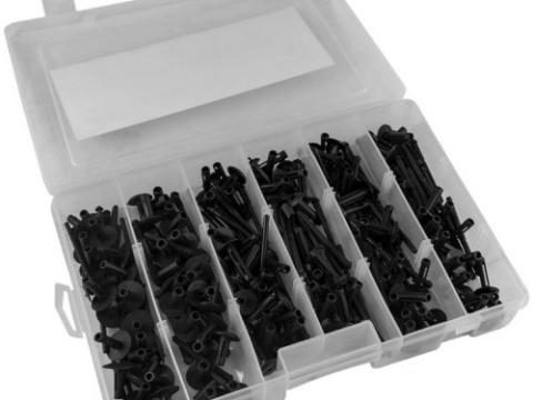 Műanyag szegecs anyával Műanyag szegecs anyával