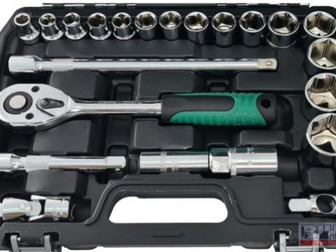 Dugókulcs készlet 1/2" 22 db-os (10-32) Dugókulcs készlet 1/2" 22 db-os (10-32)