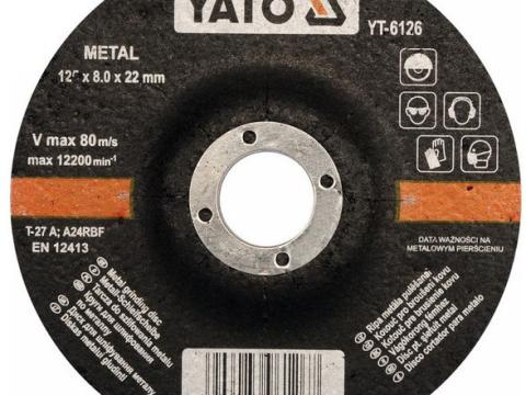 Tisztító korong 125x8 Yato Tisztító korong 125x8 Yato