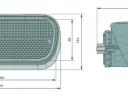 CNH hátsó lámpa jobb oldali (291x134x218) A típus
