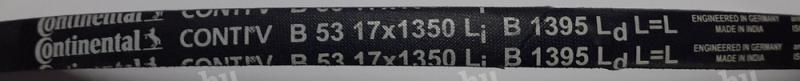 Ékszíj 17x1350 Li Continental