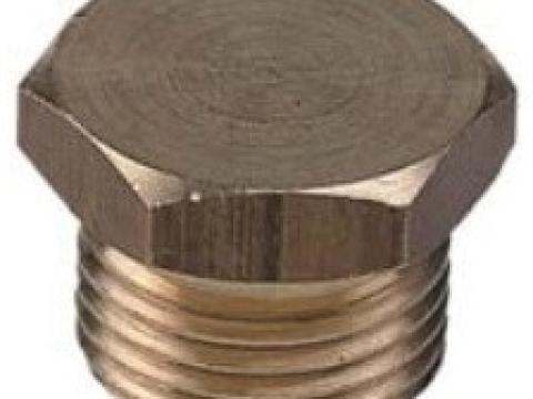 Zárócsavar 3/4" sárgaréz Zárócsavar 3/4" sárgaréz