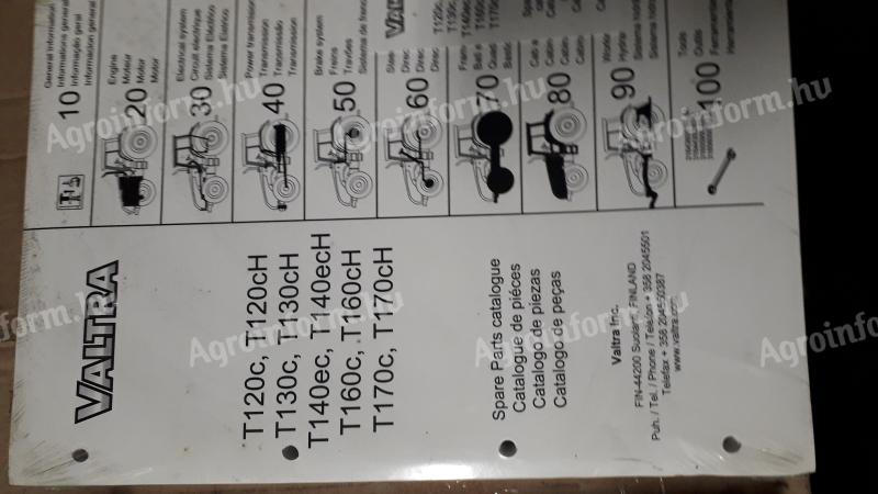 Valtra alkatrész katalógus V39044674