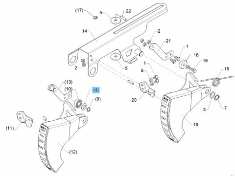 Lemken alátét 28x15x2.5 DIN125 3056139 Lemken alátét 28x15x2.5 DIN125 3056139