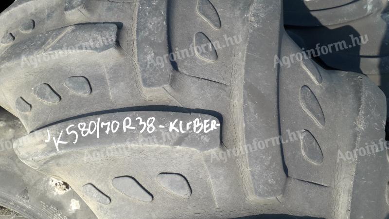 Köpeny 580/70R38 Kleber Fitker 155A8 20%  