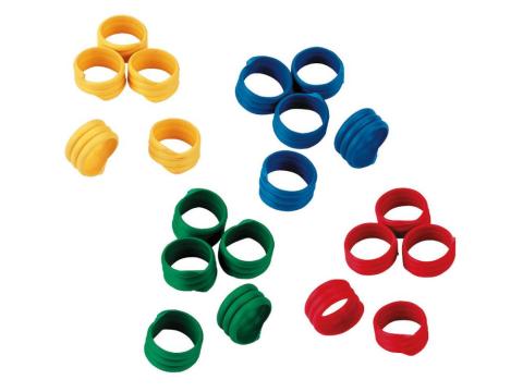 Jelzőgyűrű baromfik számára, műanyag, 20mm, spirál Jelzőgyűrű baromfik számára, műanyag, 20mm, spirál