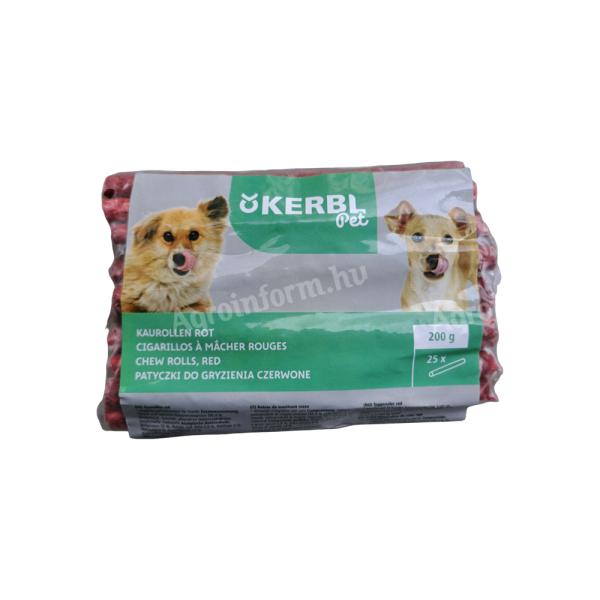 Kerbl piros rágórúd szalámis 25db 200g