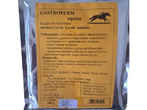 Gastroferm Equine probiotikum lovak részére 100gr Gastroferm Equine probiotikum lovak részére 100gr