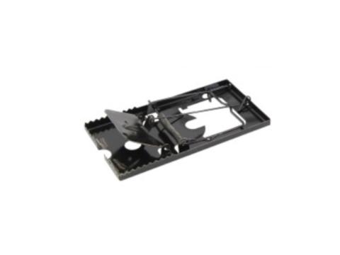 Fekete fém patkányfogó 1db