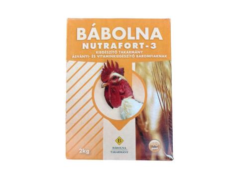 Nutrafort-3 ásványi anyag és vitamin baromfiaknak 2/1 Nutrafort-3 ásványi anyag és vitamin baromfiaknak 2/1