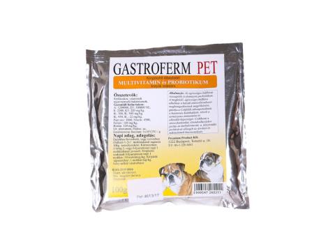 Gastroferm Pet multivitamin és probiotikum kutyák részére 100gr