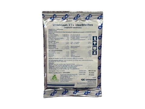 Vitaminas TT electrolitos vitamin 100gr Vitaminas TT electrolitos vitamin 100gr