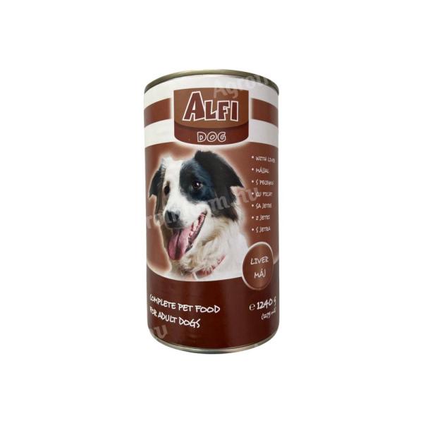 Alfi Dog májas konzerv kutyáknak 1240g