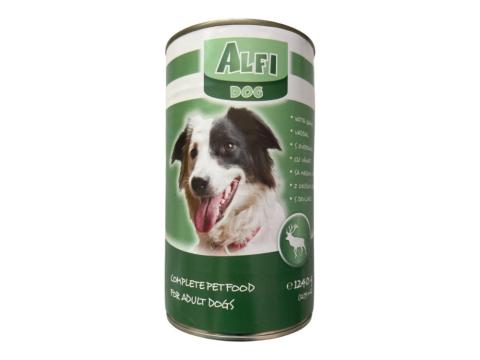 Alfi Dog vadas konzerv kutyáknak 1240g Alfi Dog vadas konzerv kutyáknak 1240g