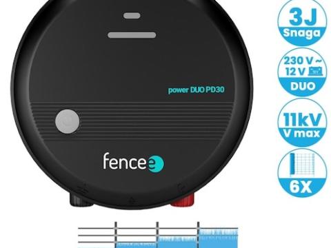 Fencee Power DUO PD30 Villanypásztor Készülék Fencee Power DUO PD30 Villanypásztor Készülék