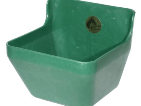 OK Plast etető - törésálló műanyag, sötétzöld, 16 literes - sötétzöld