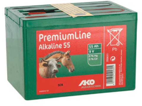 9 Volt-os alkáli szárazelemek villanypásztor készülékekhez - 75 Ah 9 Volt-os alkáli szárazelemek villanypásztor készülékekhez - 75 Ah