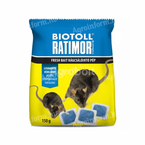 Ratimor rágcsálóirtó pép kék 150 g