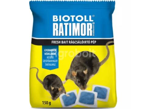 Ratimor rágcsálóirtó pép kék 150 g Ratimor rágcsálóirtó pép kék 150 g