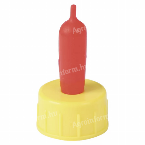 Pet palackra csavarható cumi 25 mm