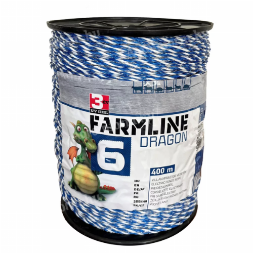 FarmLine Dragon 6 villanypásztor vezeték 400 m