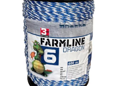 FarmLine Dragon 6 villanypásztor vezeték 400 m FarmLine Dragon 6 villanypásztor vezeték 400 m