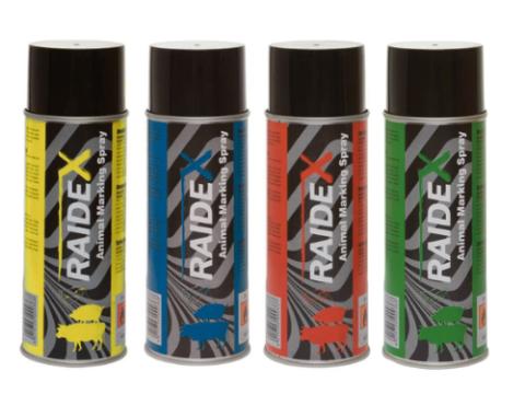 Raidex jelölőspray 500ml - Kék