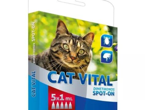 Cat Vital bolhairtó nyakörv macskának Cat Vital bolhairtó nyakörv macskának