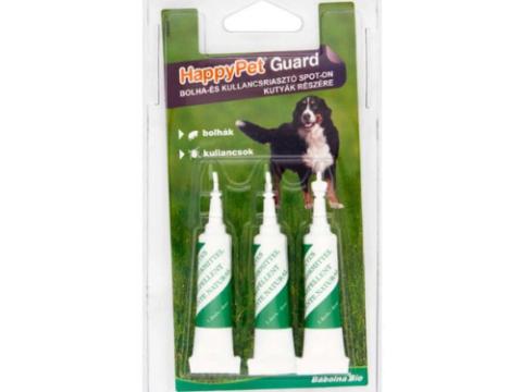 Happypet bolha és kullancsriasztó csepp kutyáknak
