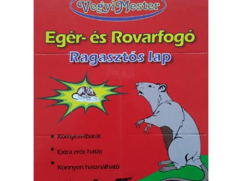 Ragasztós egér és rovarfogó lap - 16,5 x 12
