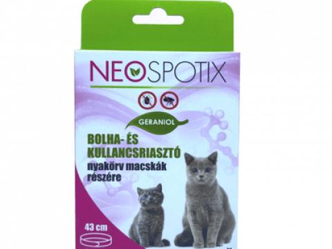Neospotix bolha- és kullancsriasztó nyakörv macskáknak 43 cm