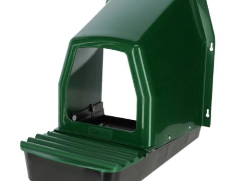 Műanyag tojófészek, tálcával, egy férőhelyes