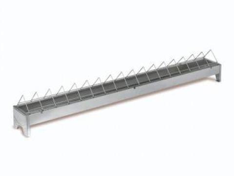 Baromfi etető, horganyzott