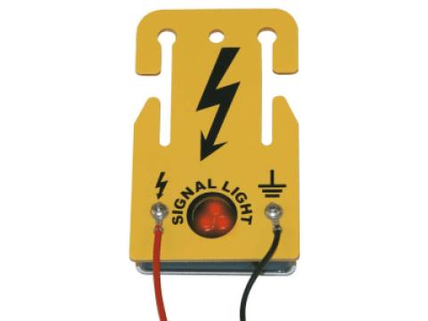 Villanypásztor jelzőfény Villanypásztor jelzőfény