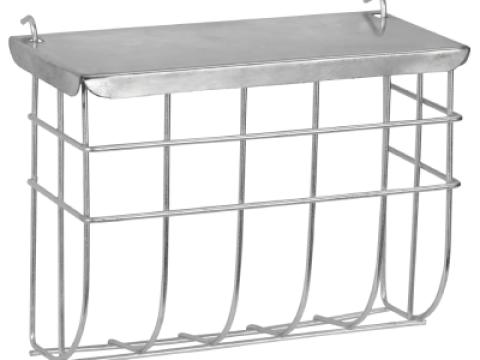 Fém szénarács tetővel Fém szénarács tetővel